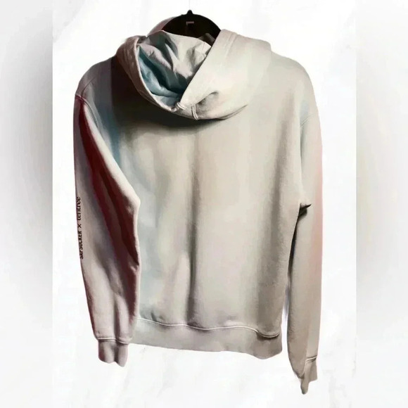 Tentree x sapsucker baby blue long sleeve casual athlete organic cotton hoodie M - Picture 3 of 8